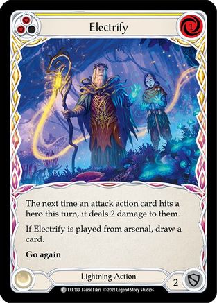 Electrify (Yellow) [ELE199] (Tales of Aria)  1st Edition Rainbow Foil-1