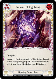 Amulet of Lightning [ELE201] (Tales of Aria)  1st Edition Normal-1
