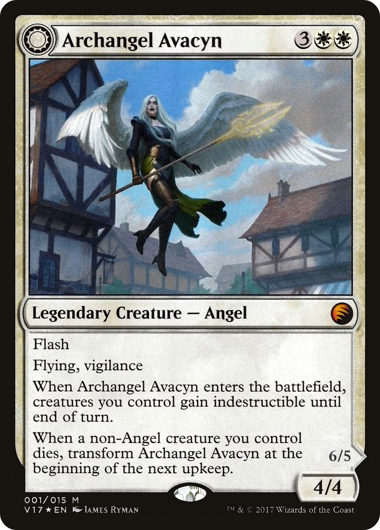 Archangel Avacyn // Avacyn, the Purifier [From the Vault: Transform]-3