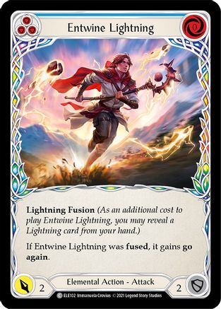Entwine Lightning (Blue) [U-ELE102] (Tales of Aria Unlimited)  Unlimited Normal-1