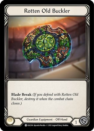 Rotten Old Buckler [U-ELE204] (Tales of Aria Unlimited)  Unlimited Normal-1