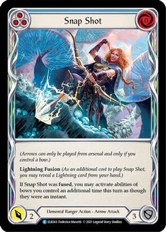Snap Shot (Blue) [U-ELE043] (Tales of Aria Unlimited)  Unlimited Rainbow Foil-1