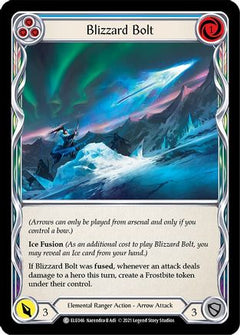 Blizzard Bolt (Blue) [ELE046] (Tales of Aria)  1st Edition Normal-1
