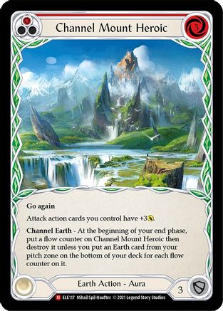 Channel Mount Heroic [U-ELE117] (Tales of Aria Unlimited)  Unlimited Rainbow Foil-1