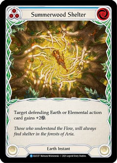Summerwood Shelter (Blue) [U-ELE127] (Tales of Aria Unlimited)  Unlimited Rainbow Foil-1