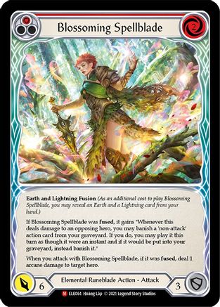 Blossoming Spellblade [ELE064] (Tales of Aria)  1st Edition Normal-1