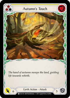 Autumn's Touch (Yellow) [ELE129] (Tales of Aria)  1st Edition Rainbow Foil-1