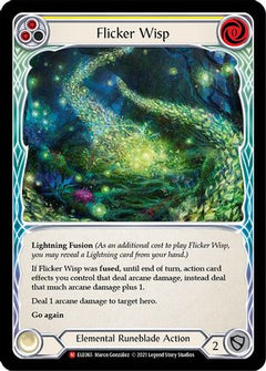 Flicker Wisp [ELE065] (Tales of Aria)  1st Edition Normal-1