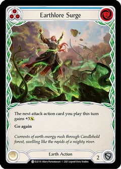 Earthlore Surge (Blue) [ELE139] (Tales of Aria)  1st Edition Normal-1