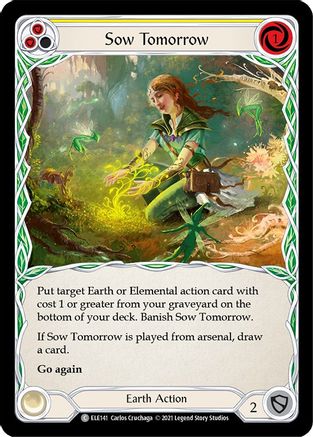 Sow Tomorrow (Yellow) [U-ELE141] (Tales of Aria Unlimited)  Unlimited Normal-1