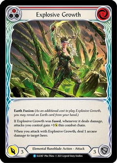 Explosive Growth (Red) [U-ELE067] (Tales of Aria Unlimited)  Unlimited Rainbow Foil-1