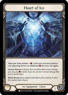 Heart of Ice [ELE144] (Tales of Aria)  1st Edition Cold Foil-1