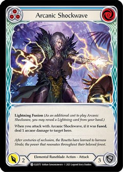 Arcanic Shockwave (Blue) [U-ELE075] (Tales of Aria Unlimited)  Unlimited Normal-1