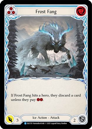 Frost Fang (Blue) [U-ELE150] (Tales of Aria Unlimited)  Unlimited Normal-1