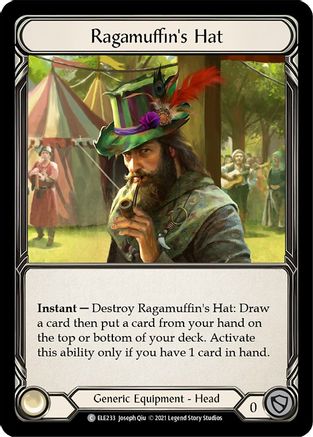 Ragamuffin's Hat [ELE233] (Tales of Aria)  1st Edition Cold Foil-1