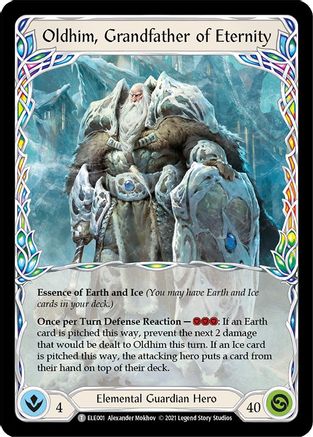 Oldhim, Grandfather of Eternity // Oldhim [ELE001 // ELE002] (Tales of Aria)-3