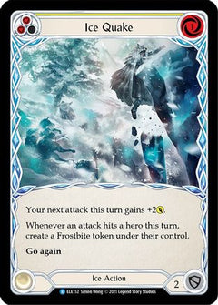 Ice Quake (Yellow) [U-ELE152] (Tales of Aria Unlimited)  Unlimited Rainbow Foil-1