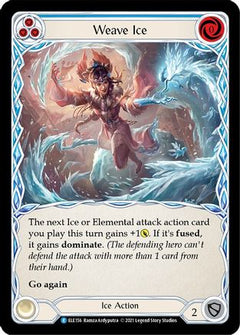 Weave Ice (Blue) [U-ELE156] (Tales of Aria Unlimited)  Unlimited Rainbow Foil-1