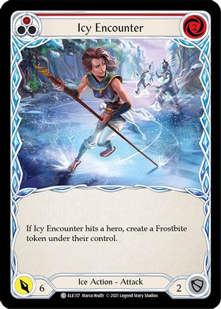 Icy Encounter (Red) [U-ELE157] (Tales of Aria Unlimited)  Unlimited Normal-1