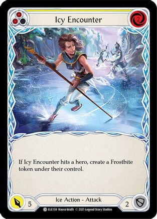 Icy Encounter (Yellow) [U-ELE158] (Tales of Aria Unlimited)  Unlimited Normal-1