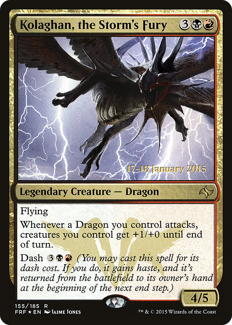 Kolaghan, the Storm's Fury [Fate Reforged Prerelease Promos]-1