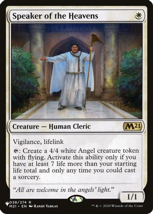Speaker of the Heavens [The List]-1