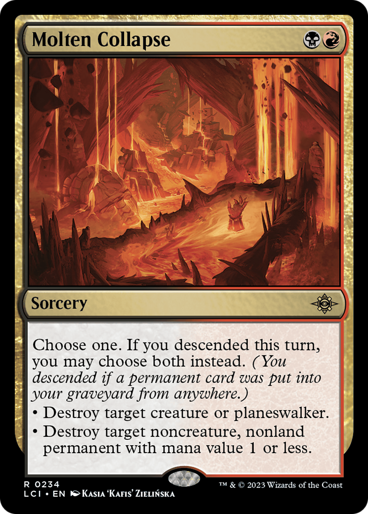 Molten Collapse [The Lost Caverns of Ixalan]-1