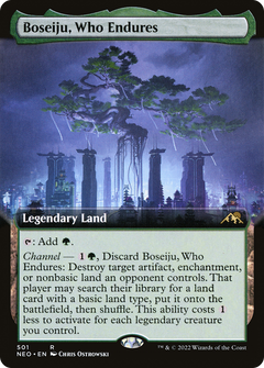 Boseiju, Who Endures (Extended Art) [Kamigawa: Neon Dynasty]-1