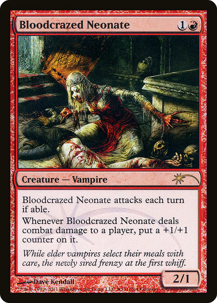 Bloodcrazed Neonate [Wizards Play Network 2011]-1