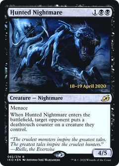 Hunted Nightmare [Ikoria: Lair of Behemoths Prerelease Promos]-1