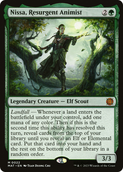 Nissa, Resurgent Animist [March of the Machine: The Aftermath]-1