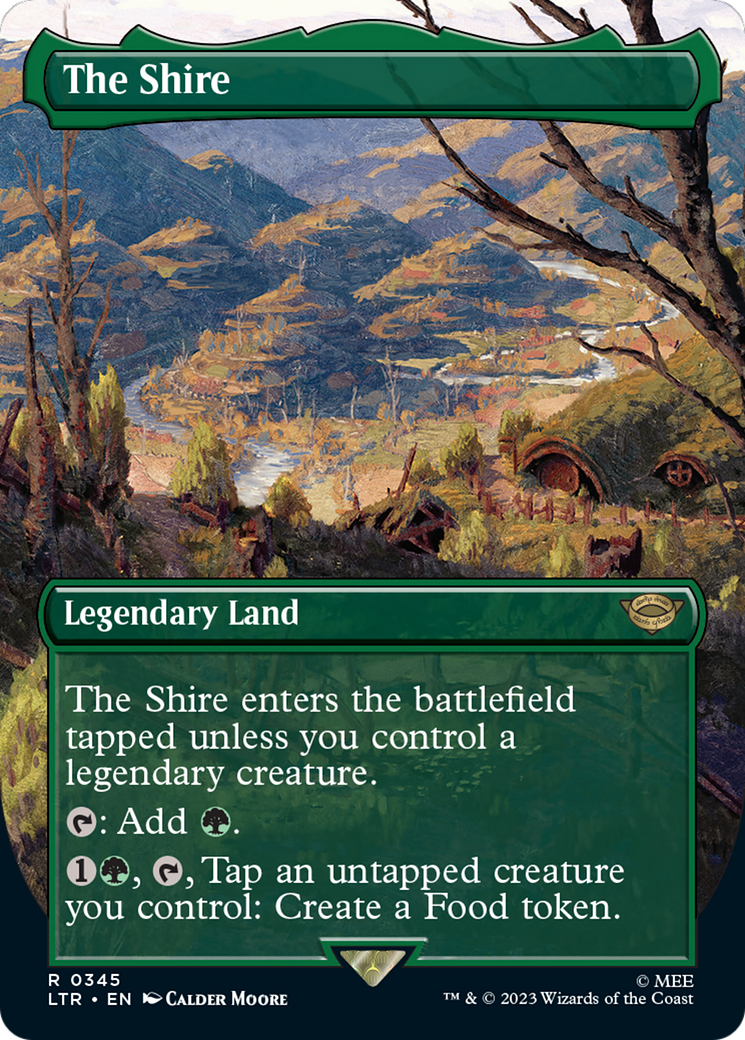 The Shire (Borderless Alternate Art) [The Lord of the Rings: Tales of Middle-Earth]-1