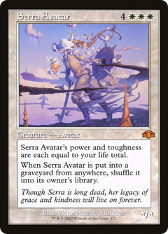 Serra Avatar (Retro) [Dominaria Remastered]-1