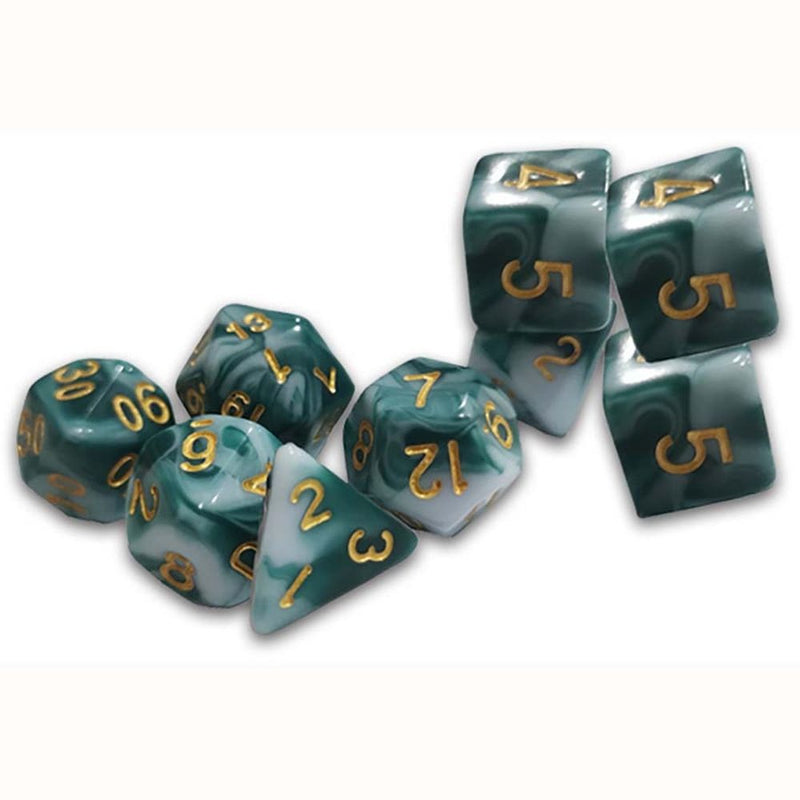 Dungeon Crawl Classics - DCC RPG Dice - Thracian Smoky Sacrifice Dice Set - Traditional 9-set