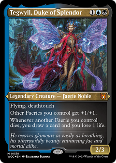 Tegwyll, Duke of Splendor (Display Commander) [Wilds of Eldraine Commander]-1