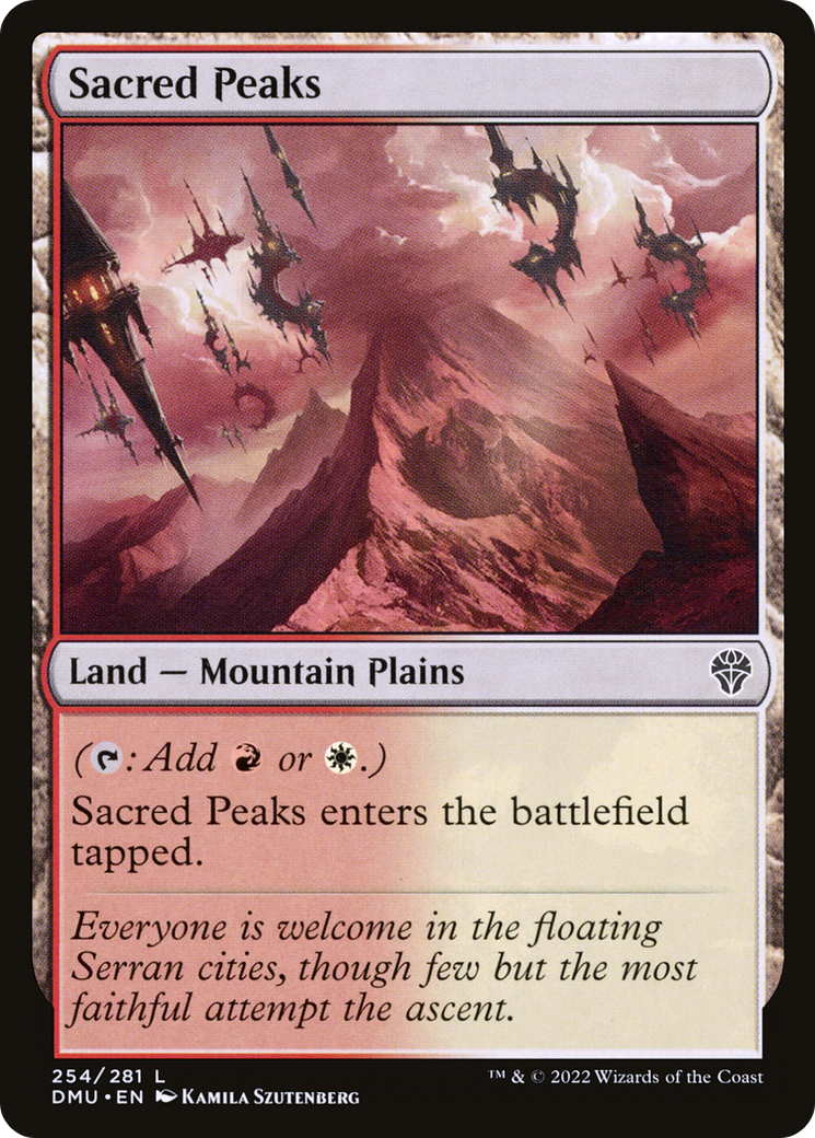 Sacred Peaks [Dominaria United]-1