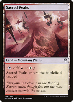 Sacred Peaks [Dominaria United]-1