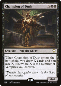 Champion of Dusk [Innistrad: Crimson Vow Commander]-1