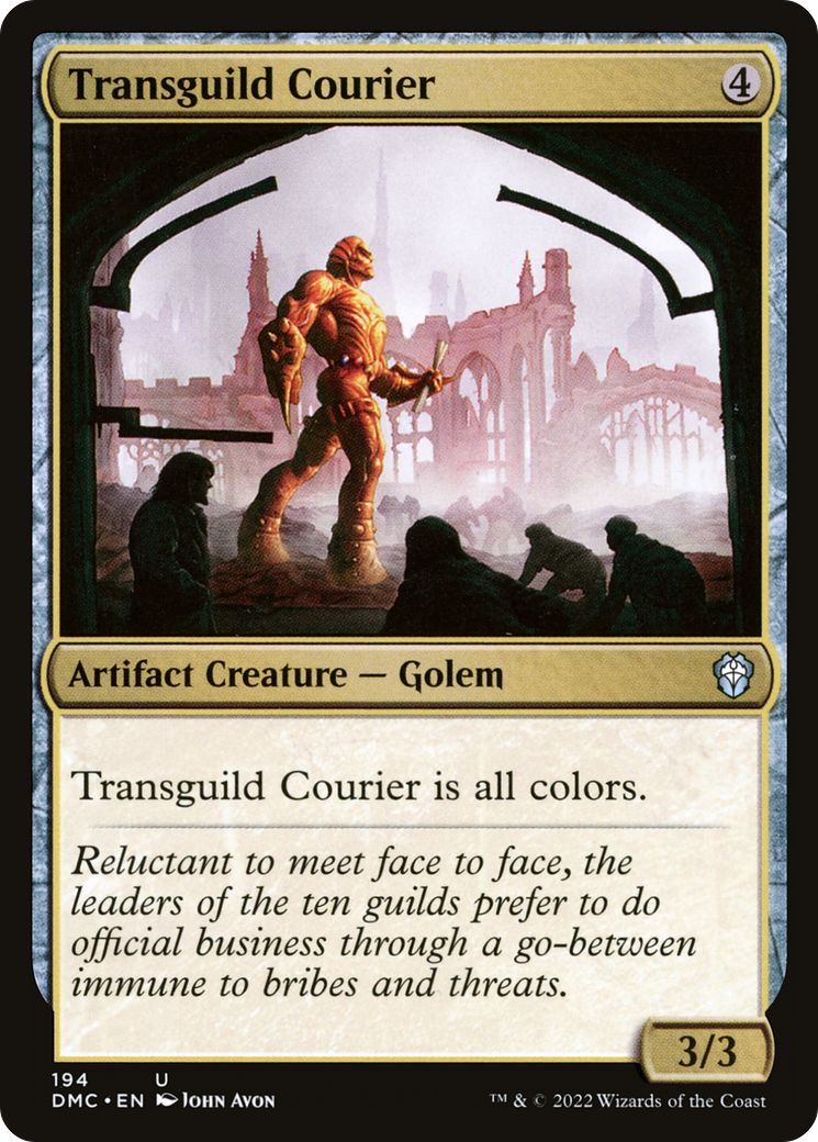 Transguild Courier (DMC-194) - Dominaria United Commander-1