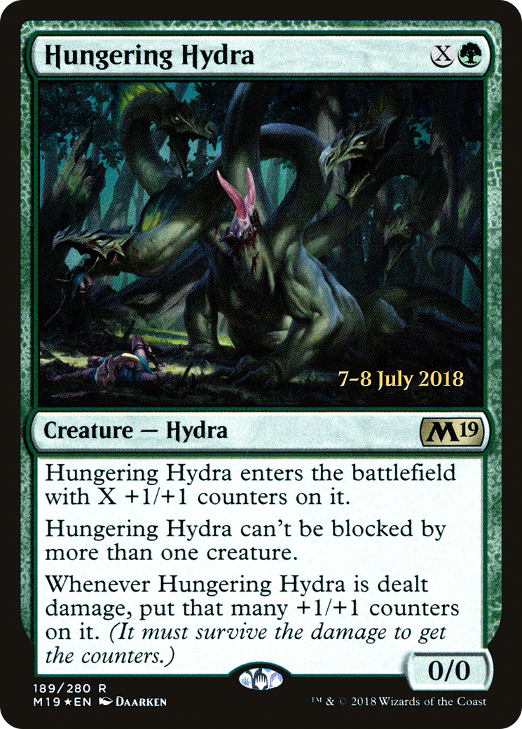 Hungering Hydra [Core Set 2019 Prerelease Promos]-1