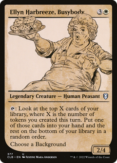 Ellyn Harbreeze, Busybody (Showcase) [Commander Legends: Battle for Baldur's Gate]-1
