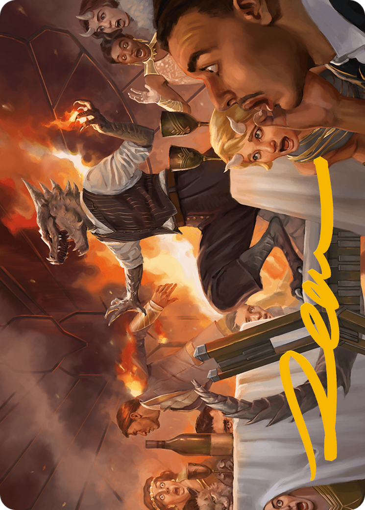 Party Thrasher // Party Thrasher (AMH3-006) - Modern Horizons 3 Art Series (Borderless)-1