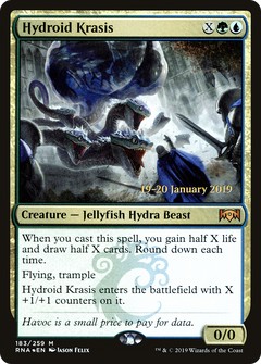 Hydroid Krasis [Ravnica Allegiance Prerelease Promos]-1