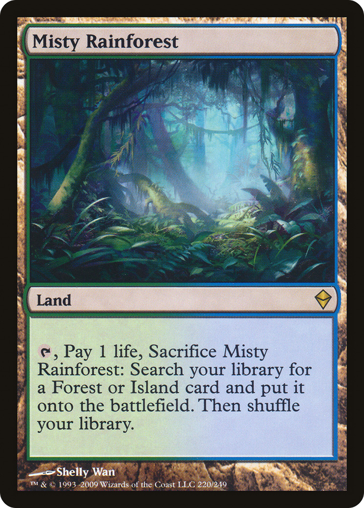 Misty Rainforest [Zendikar]-1