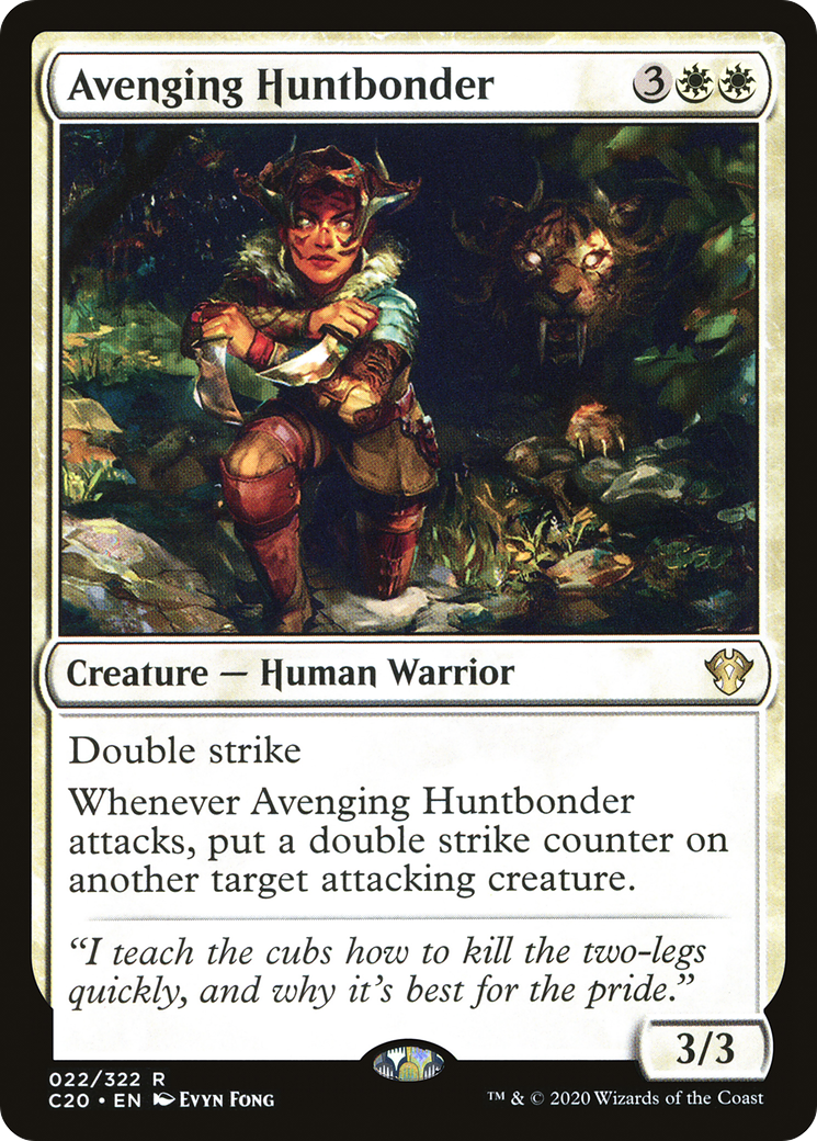 Avenging Huntbonder [Commander 2020]-1