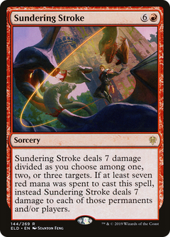 Sundering Stroke [Throne of Eldraine]-1