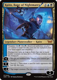 Kaito, Bane of Nightmares (Promo Pack) [Duskmourn: House of Horror Promos]-1