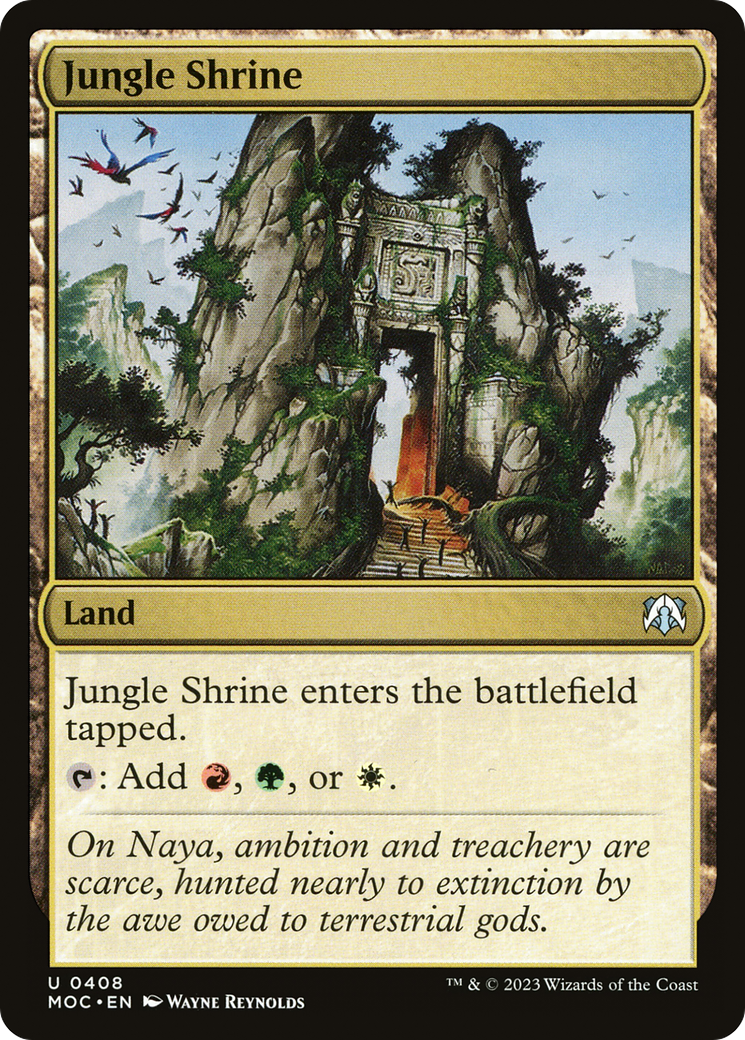Jungle Shrine [March of the Machine Commander]-1