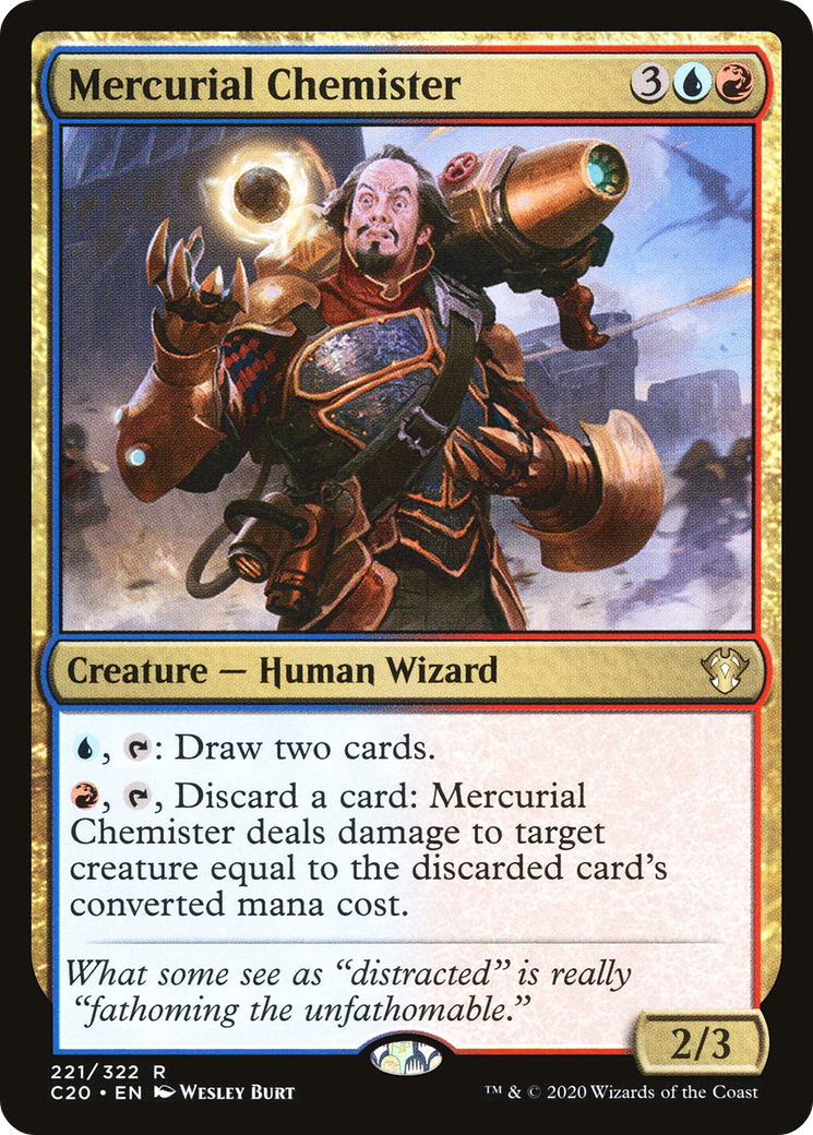 Mercurial Chemister [Commander 2020]-1