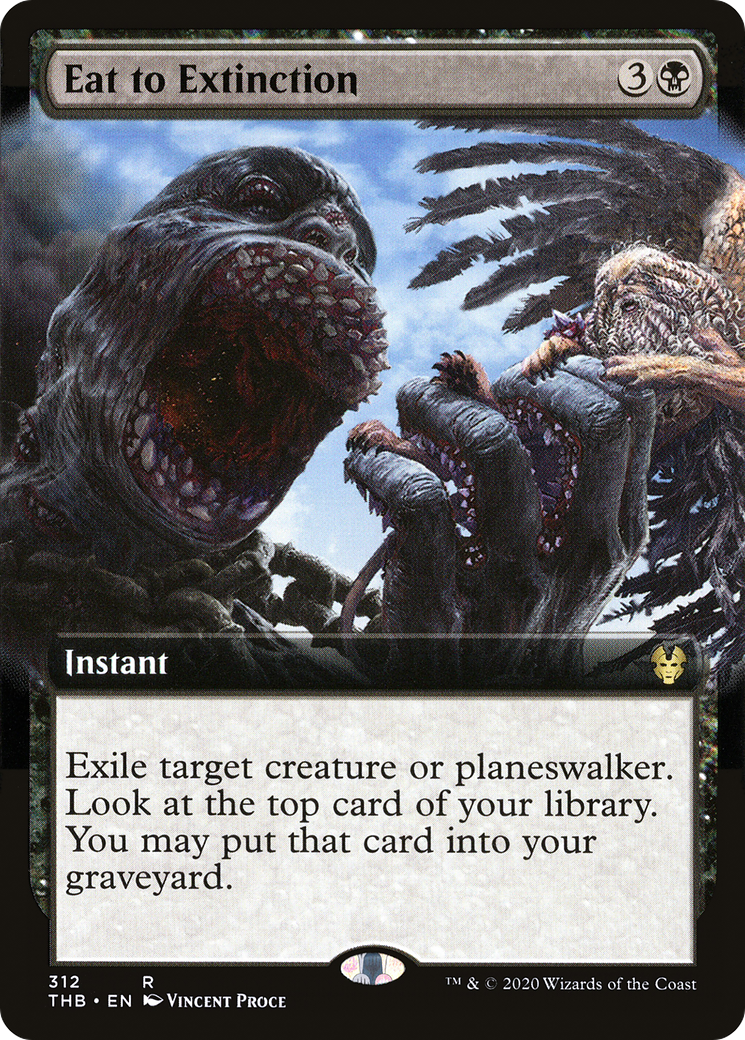Eat to Extinction (Extended Art) [Theros Beyond Death]-1
